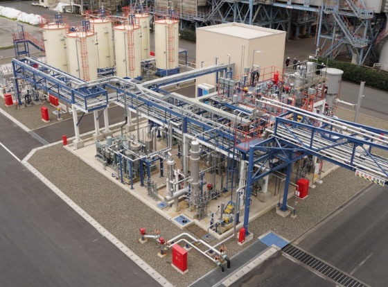 Dehydrogenation Plant at Kawasaki Waterfront